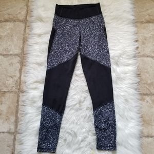 Adidas Climalite Black White Skinny Leggings